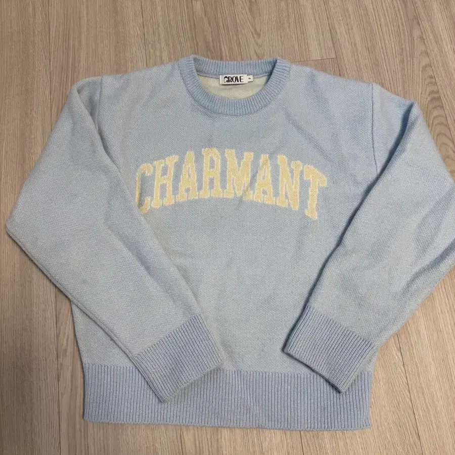 그로브 CHARMANT 하늘색 울니트