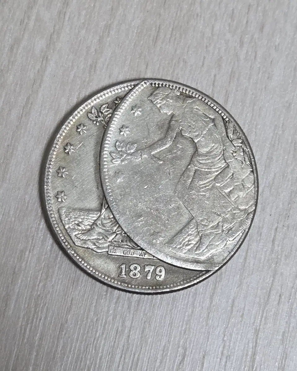 1879년 발행 에러 카피품