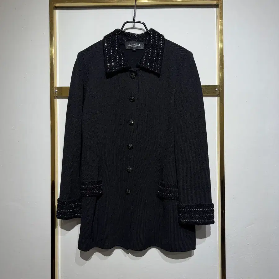 Kanon Knit 울 혼방 핸드메이드 니트 자켓 10