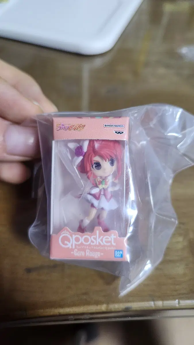 프리큐어올스타즈 Qposket 미니어처 가챠 큐어 루즈