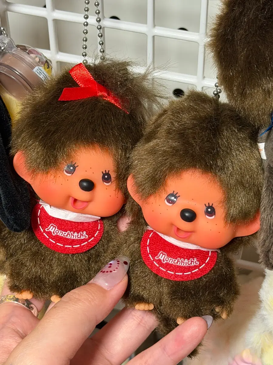 몬치치 대두 인형 남아 여아 키링 세트 새상품 일괄