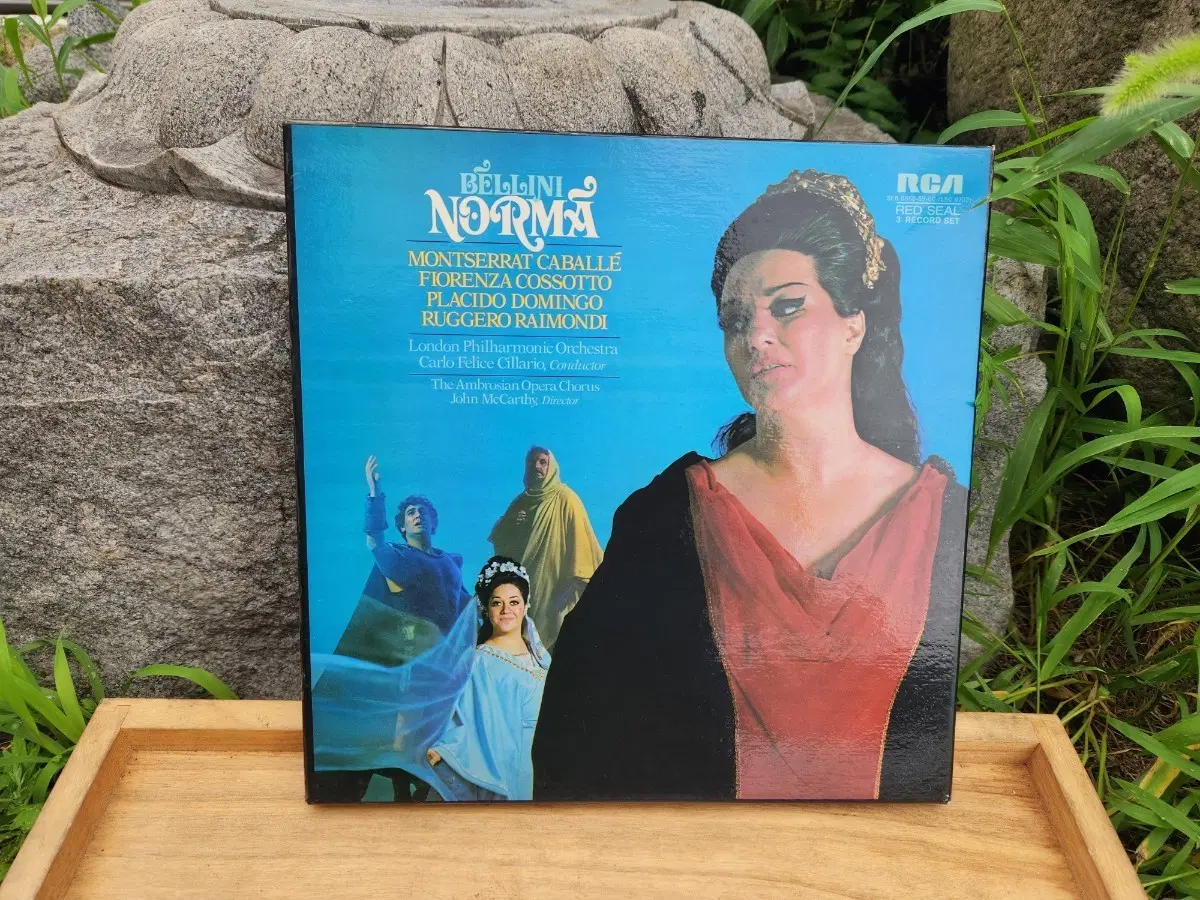 수입LP/ 빈첸초 벨리니의 오페라 <노르마(Norma)> 3LP