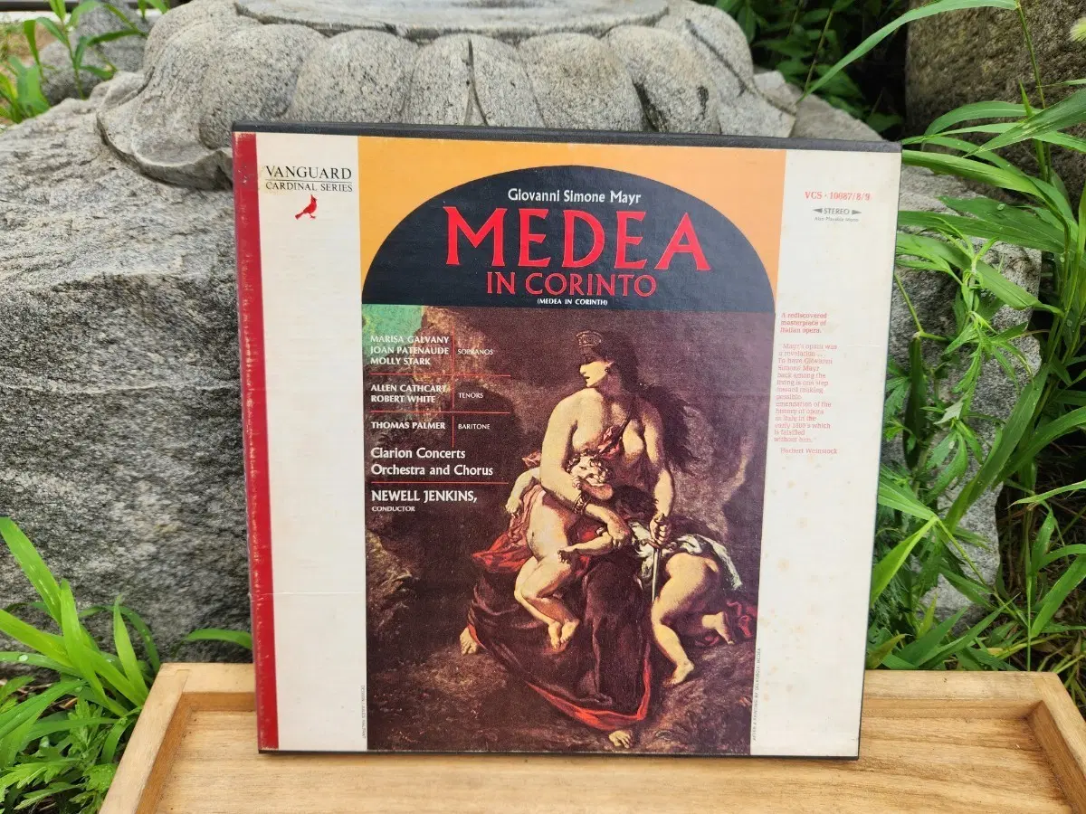수입LP/조반니 시모네 마이르의 오페라 코린토스의 메디아3LP