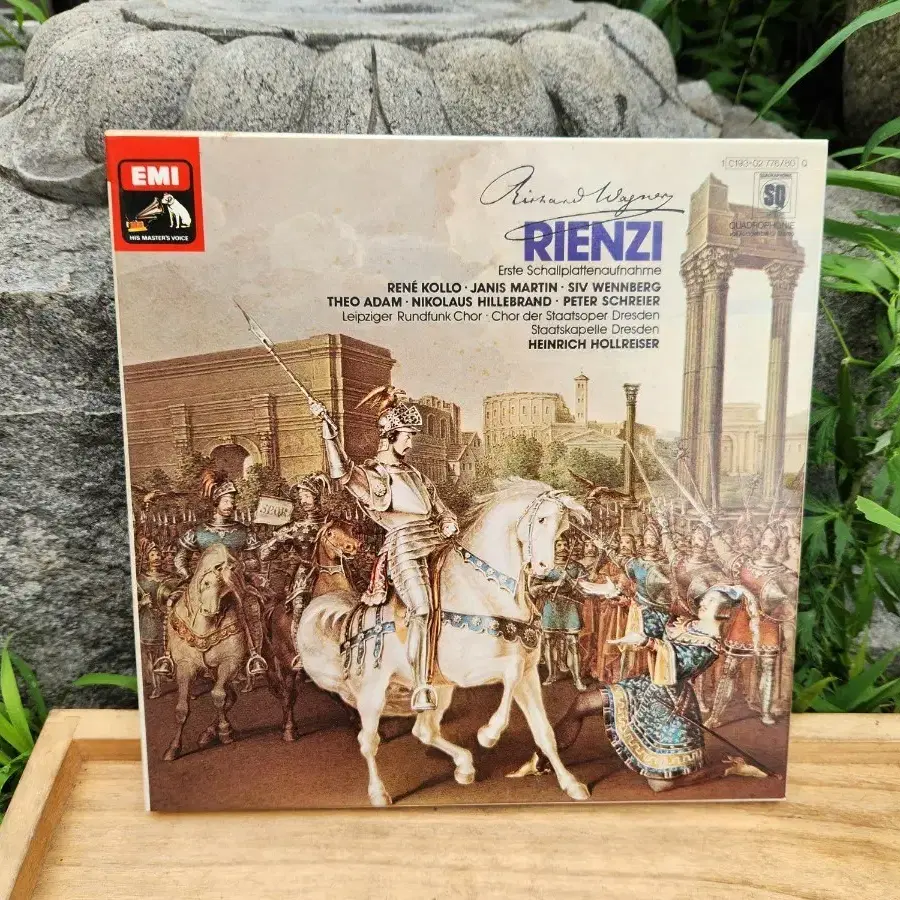 수입LP/지휘자 하인리히 홀라이저.바그너의 초기 오페라 리엔치5LP