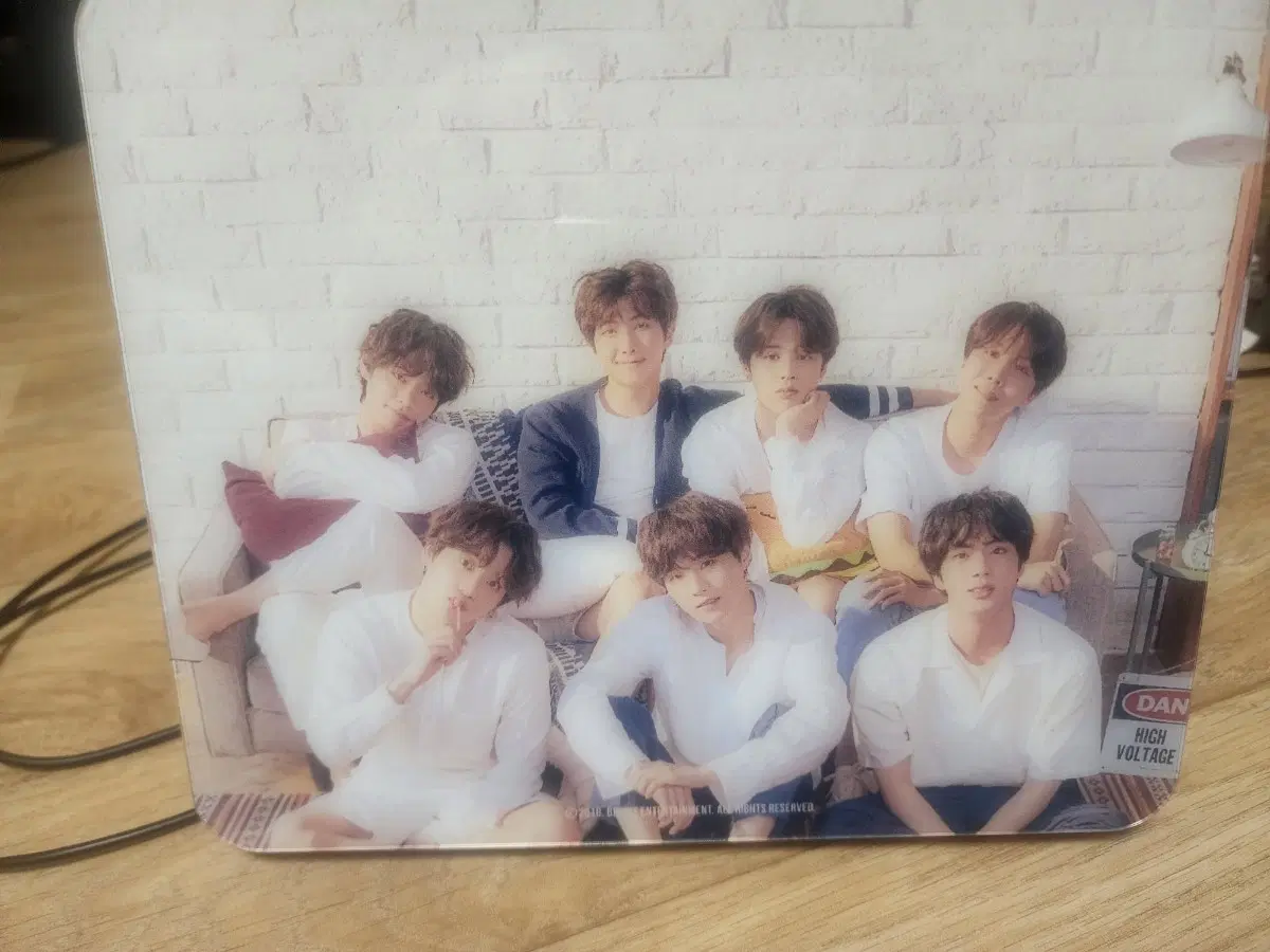 방탄소년단 오늘 전시회 아크릴 액자