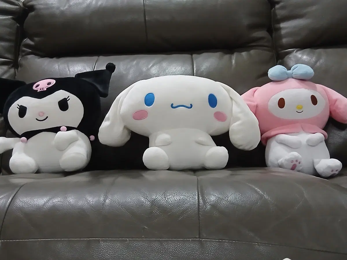 산리오 쿠로미 시나모롤 마이멜로디 인형세트