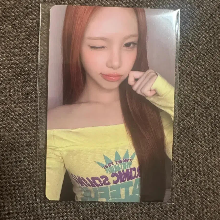 하츠투하츠 이안 레몬탱 쇼케이스 포카