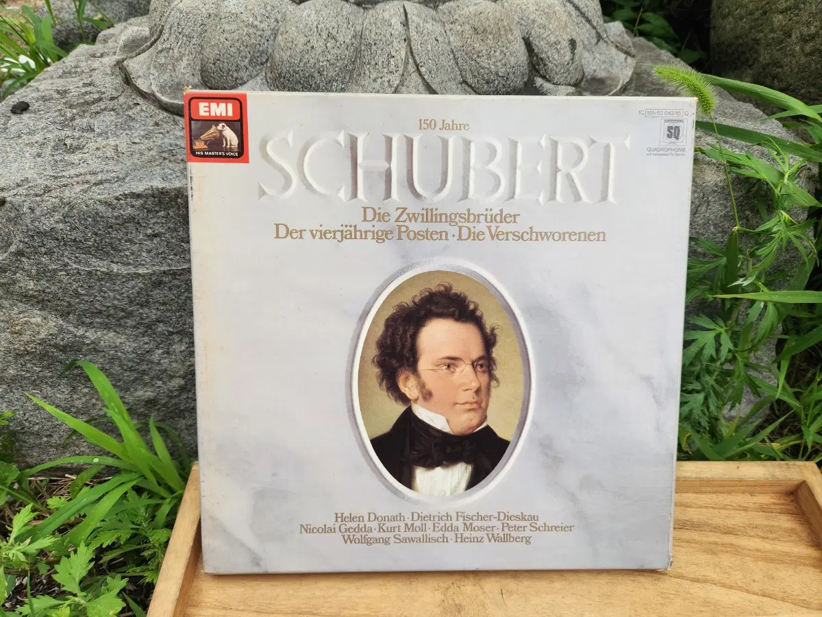 수입LP/슈베르트(Franz Schubert)의 오페라 박스 세트인 150 Jahre Schubert EMI.3LP