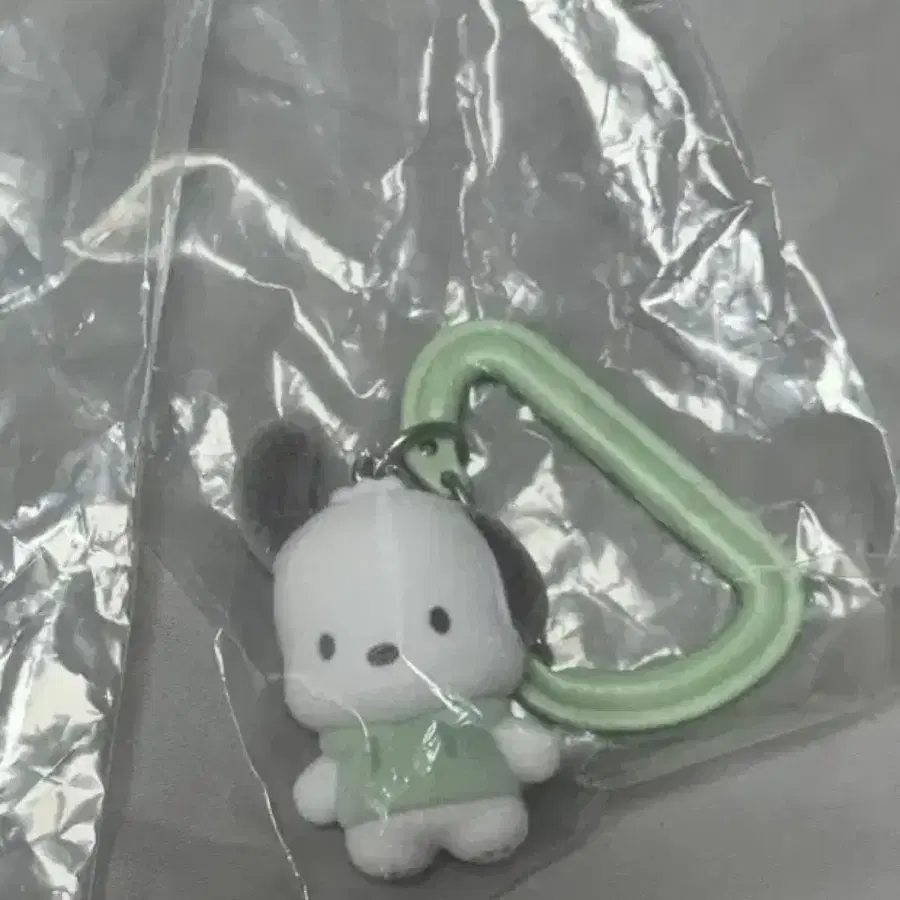 포차코 플로키 카라비너 가챠 키링