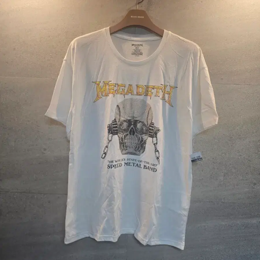 Megadeth 오피셜굿즈. 정품 티셔츠!