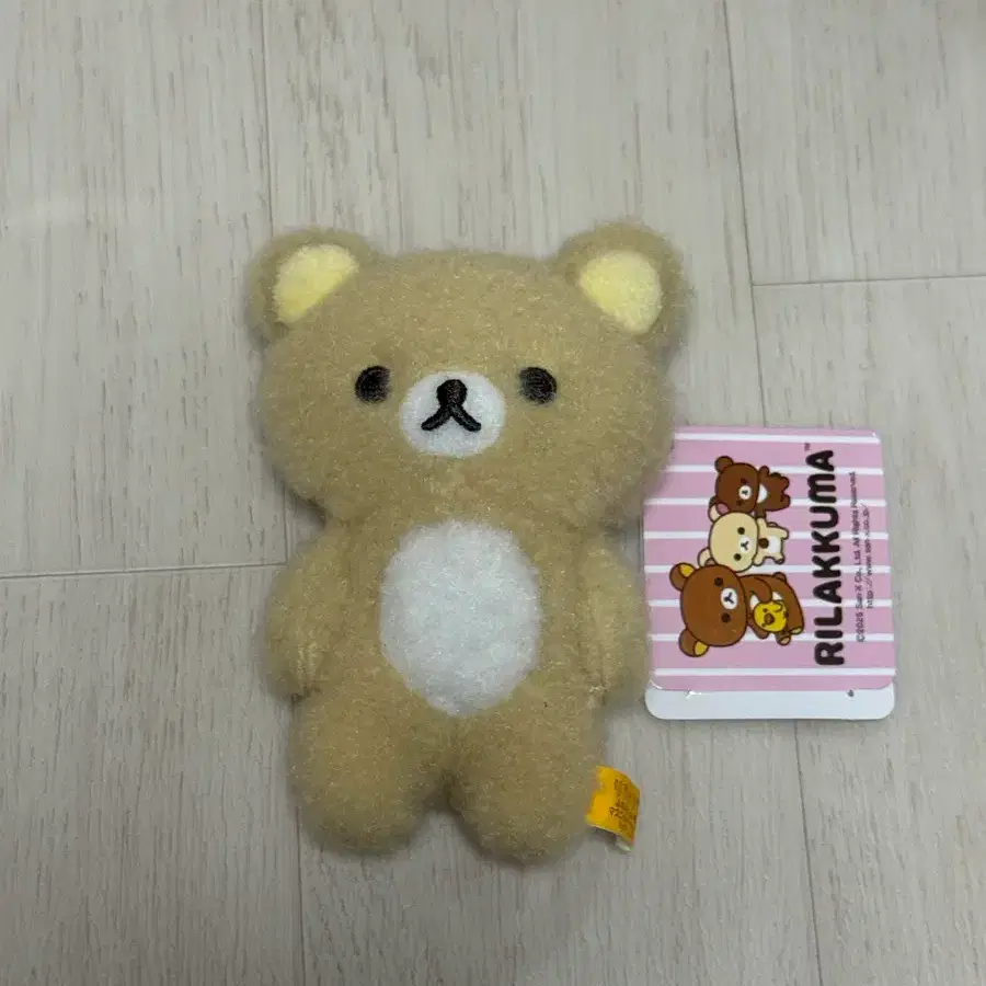 리락쿠마 폭신폭신 펠트풍 마스코트 키체인