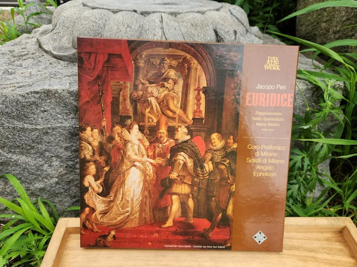 수입LP/ 자코포 페리(Jacopo Peri) 에우리디체(Euridice)3 LP
