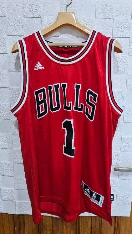 아디다스 시카고 불스 농구 유니폼 ROSE