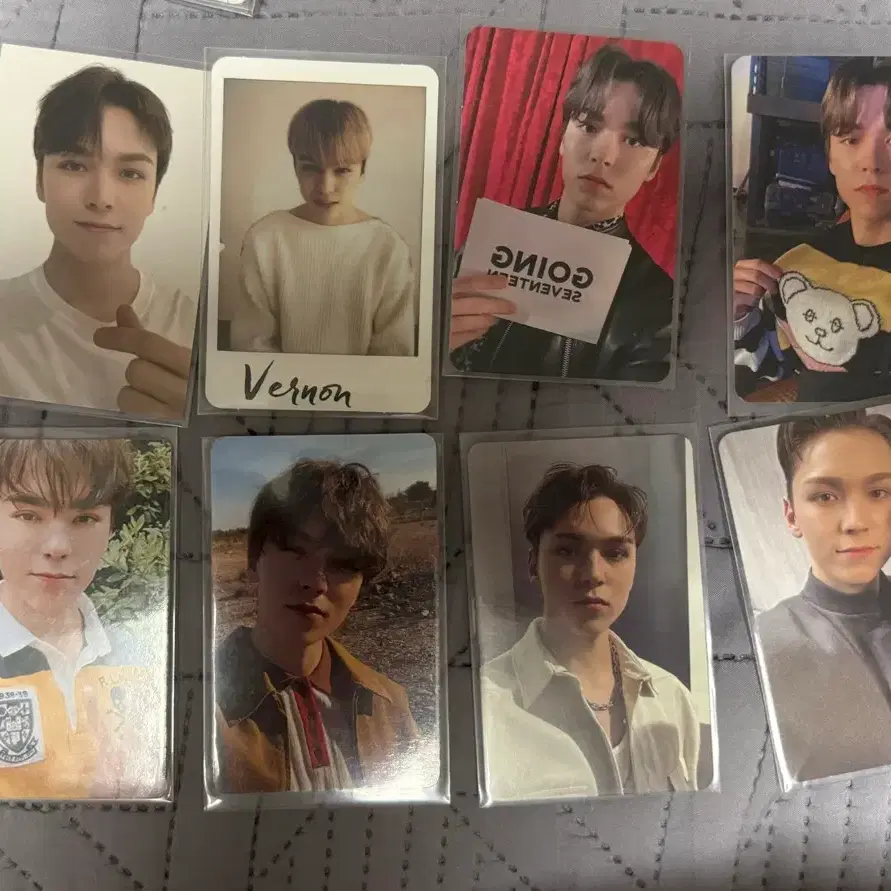 세븐틴 버논 포카 8장 일괄 양도