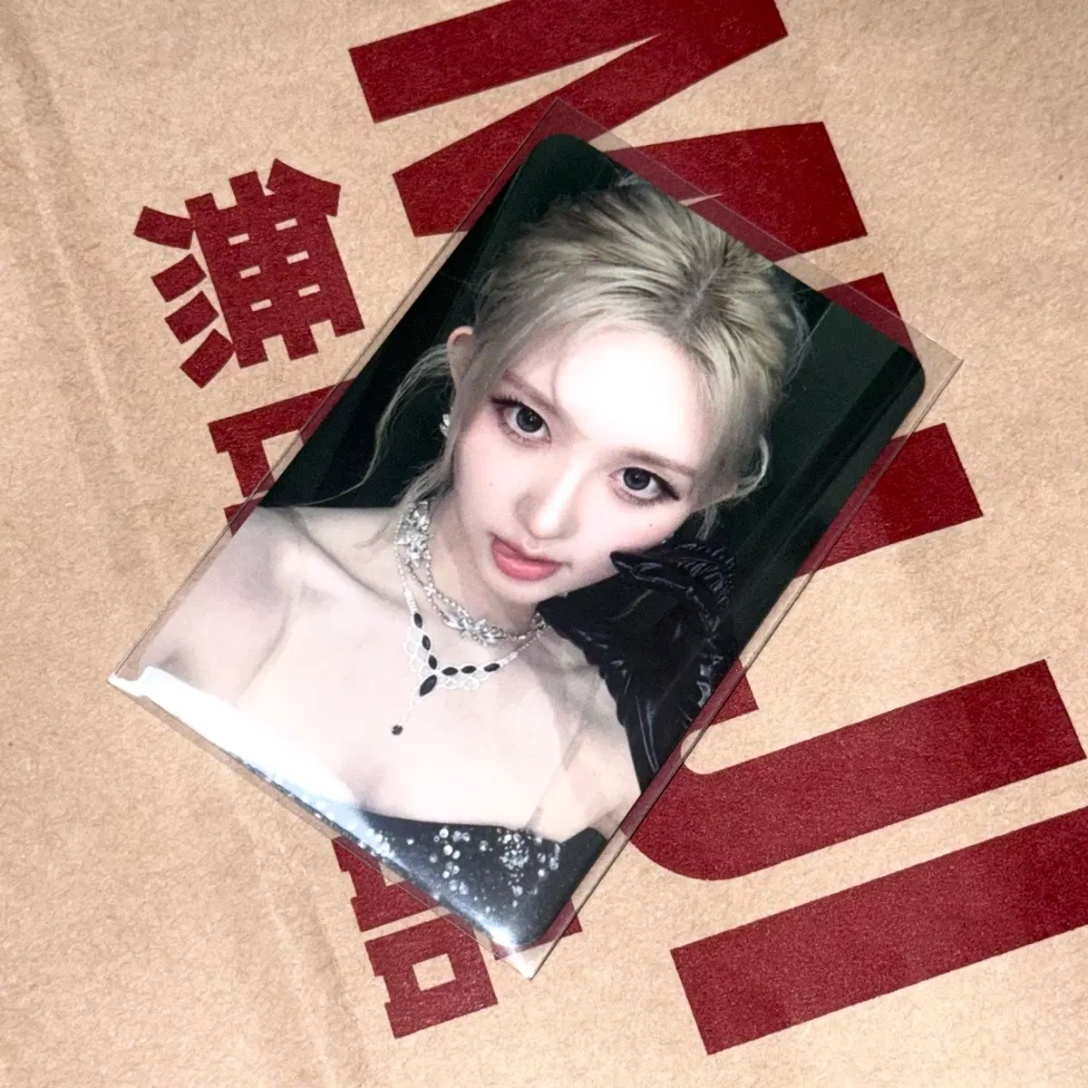 아이브 위드뮤 가을 포카