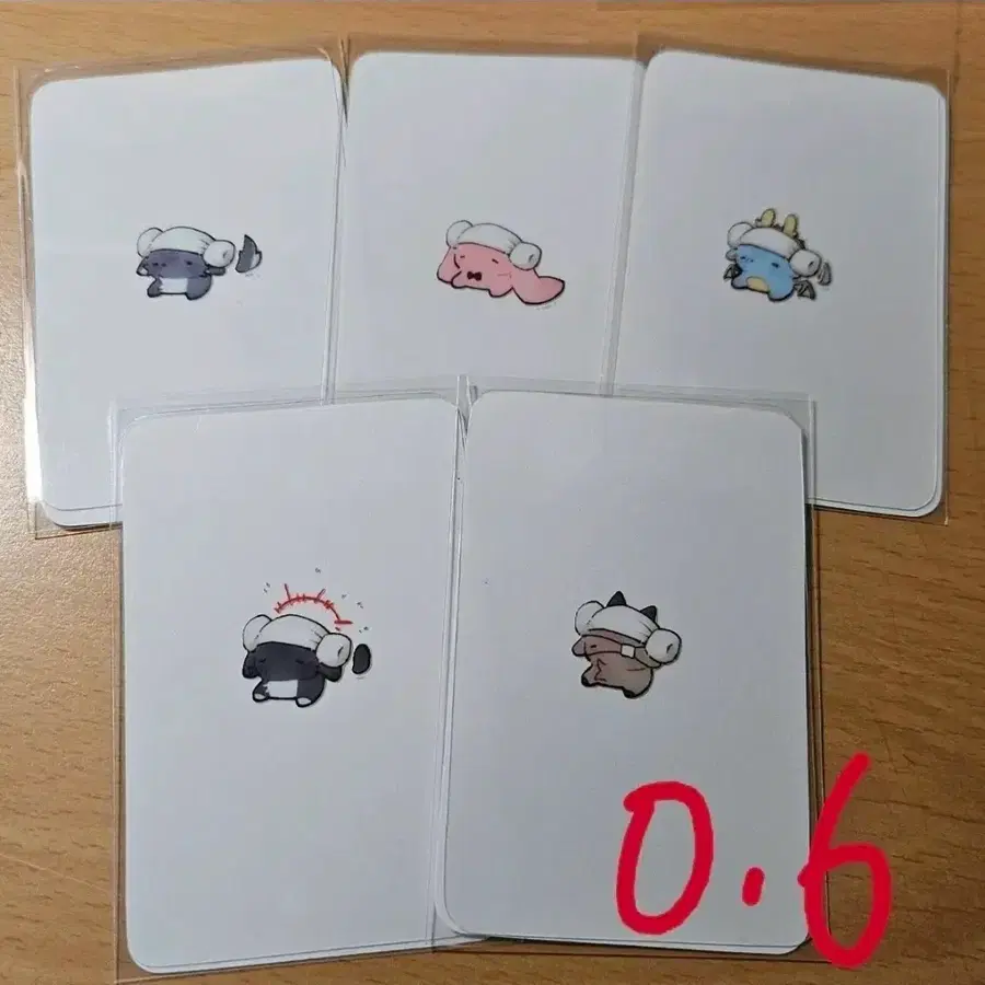 괴담출근 투명 포카 일괄 양도