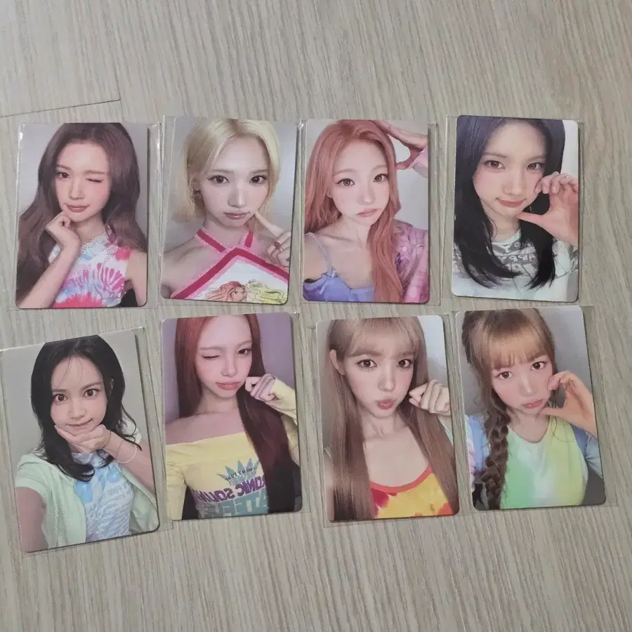 하투하 레몬탱 쇼케 포카 8종 일괄 h2h lemontang