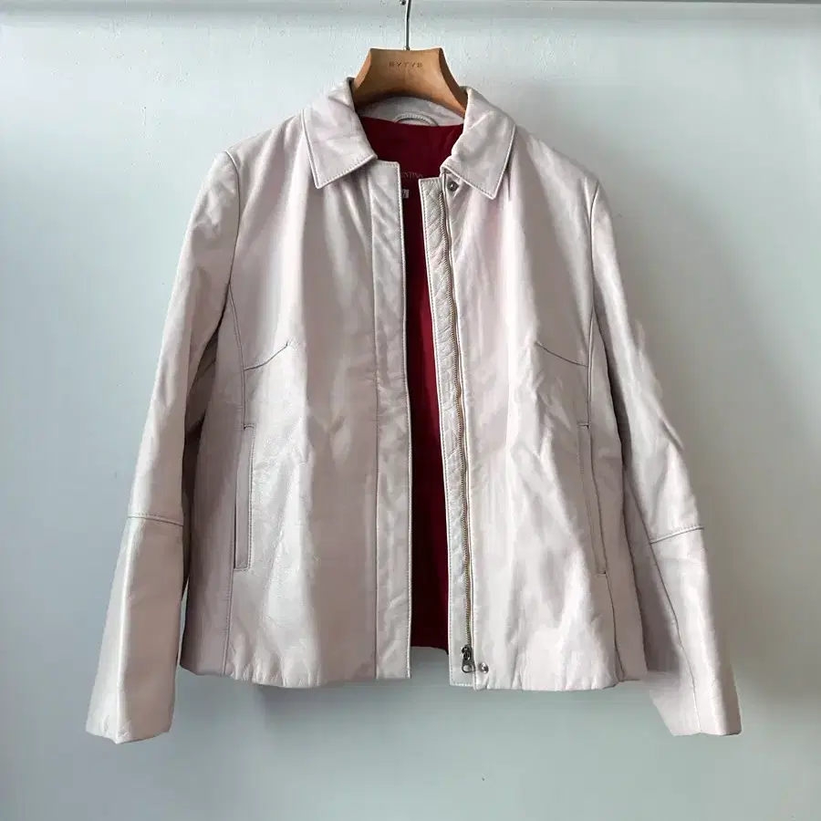 2000s 발렌티노 pink leather jacket