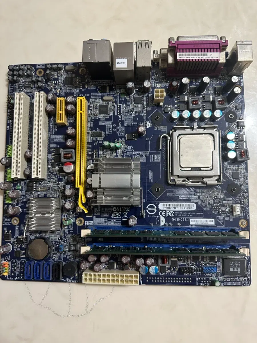 G43M01S1 775소켓 메인보드