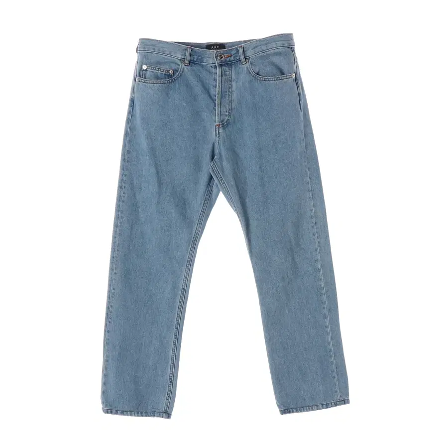 아페쎄 APC 24SS 스탠다드 코튼 버튼플라이 데님 팬츠 라이트블루