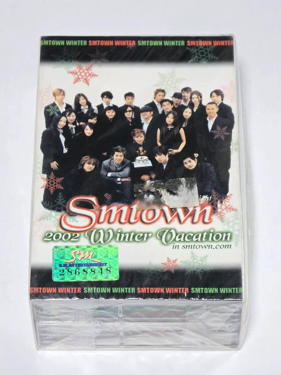 [미개봉/새상품] SMTOWN 에스엠타운 2002 Winter Vacation 카세트테이프 (2 Tape)