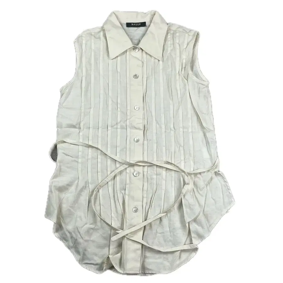 bally 90s tie sleeveless