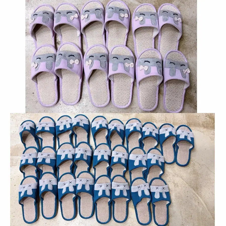 곰돌이등 캐릭터 슬리퍼