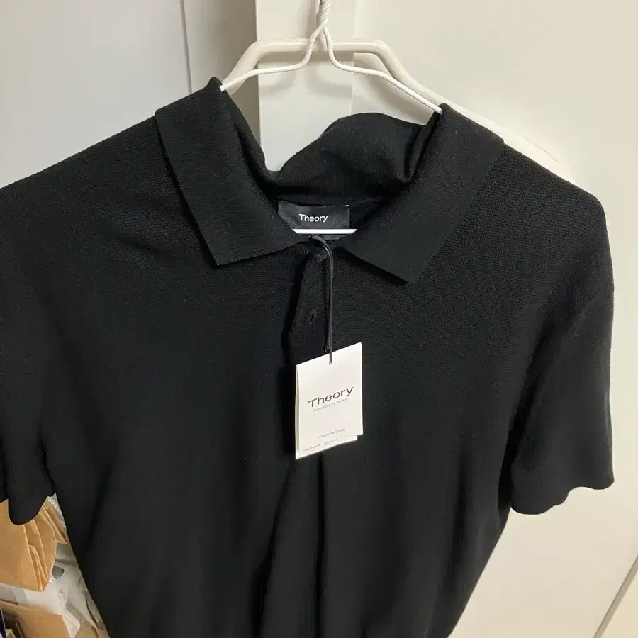 띠어리 sarior polo pk 블랙 L