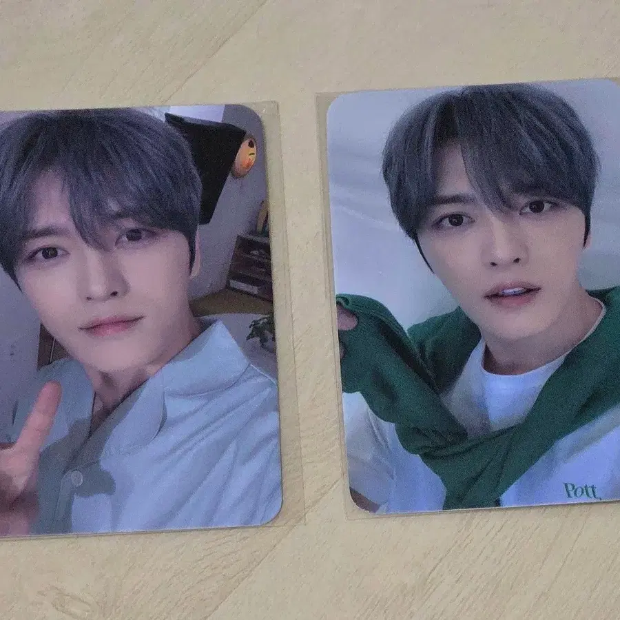 김재중 포트 특전포카 2종 일괄