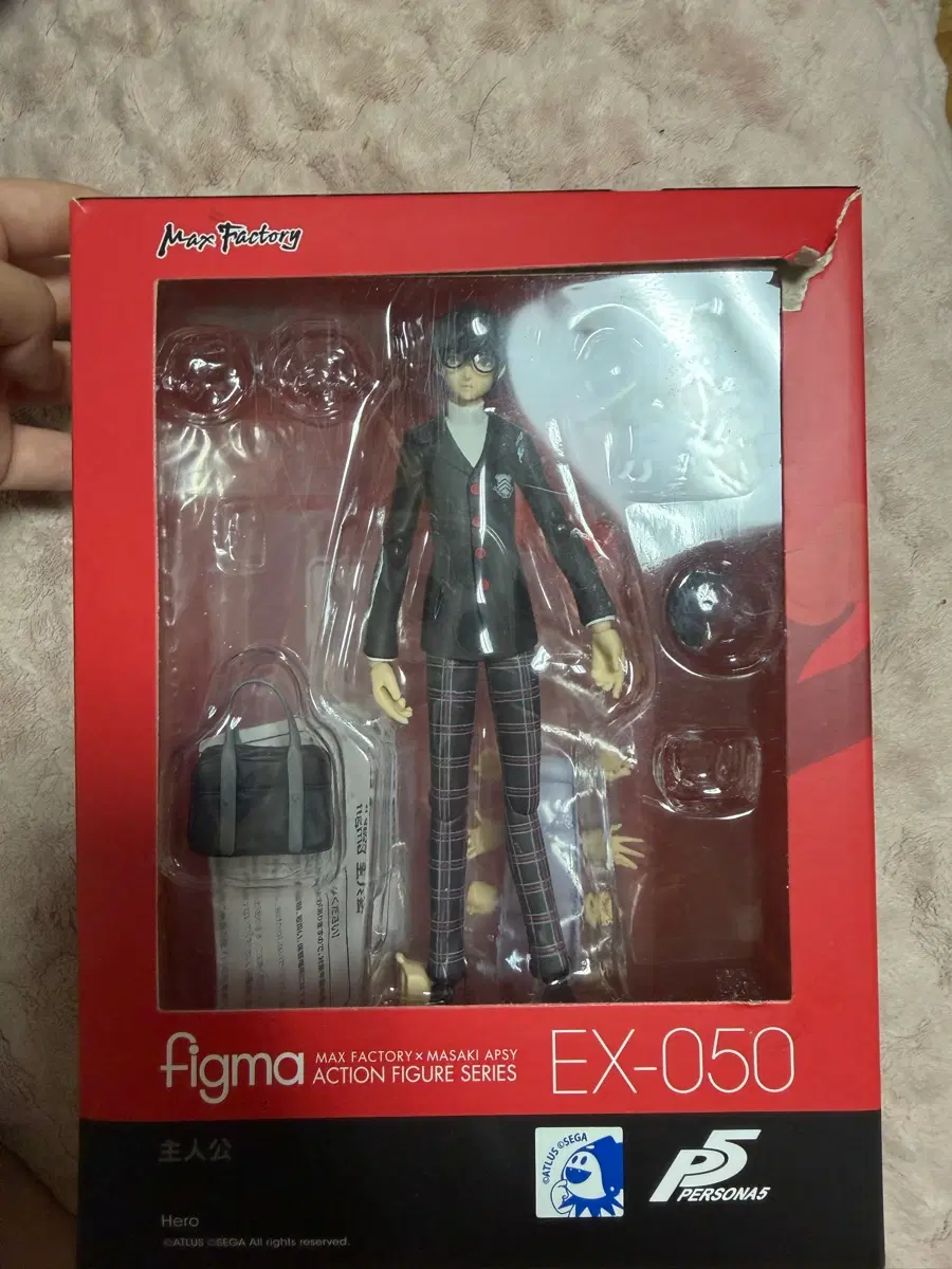 페르소나5 조커 주인공 교복 피그마 figma 피규어