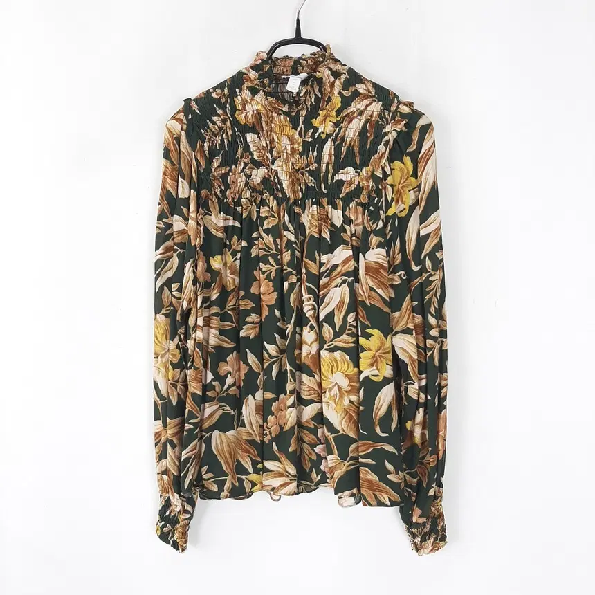 H&M 프린팅블라우스XS