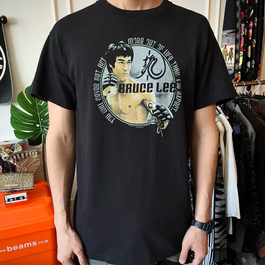 00s Bruce Lee 브루스 리 빈티지 반팔 티셔츠