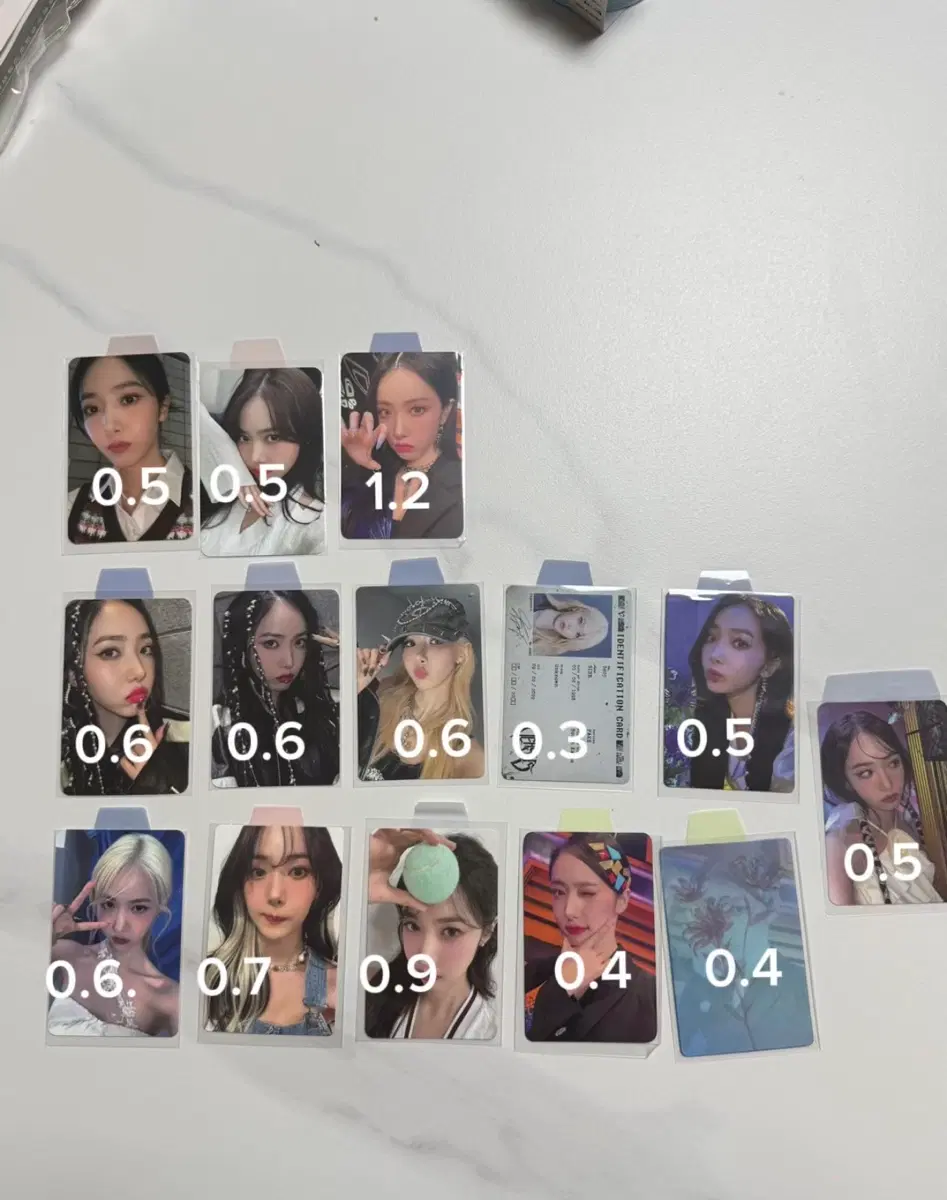 비비지 여자친구 포토카드 은하 신비 엄지 소원 급처