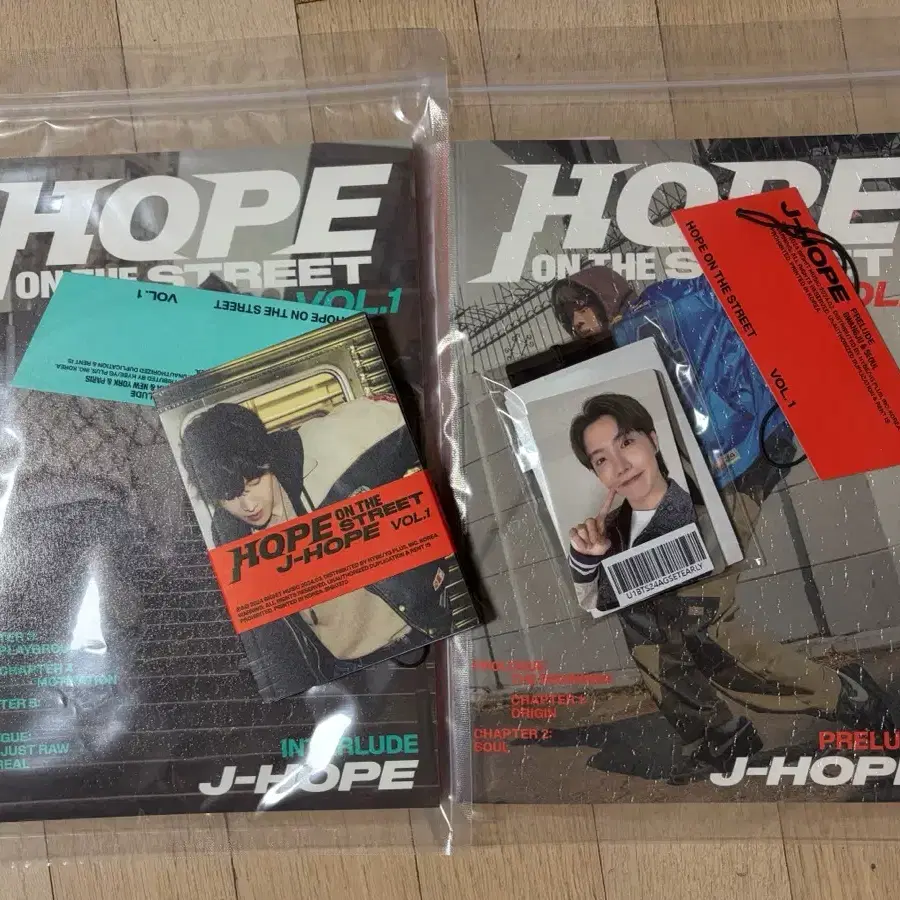 제이홉 HOPE ON THE STREET 미개봉 앨범 세트 + 위버스샵 특전