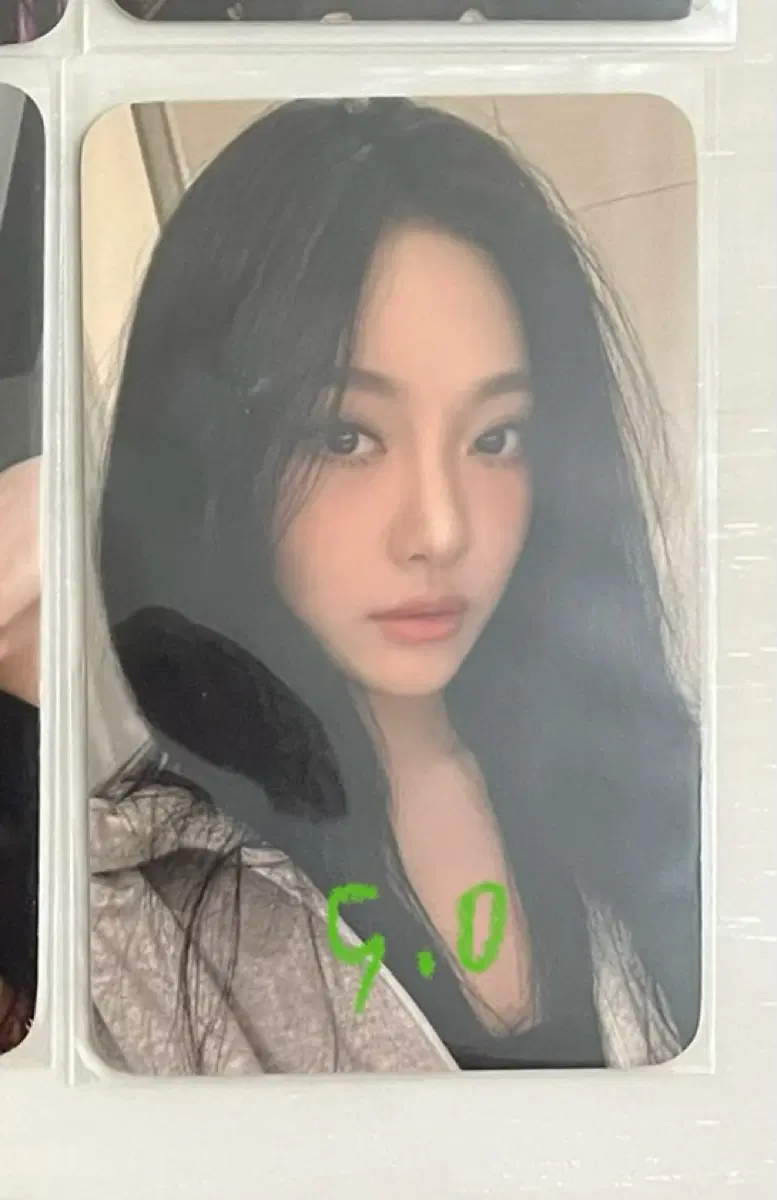 에스파 닝닝 리치맨 뉴욕 팝업 한정 포카