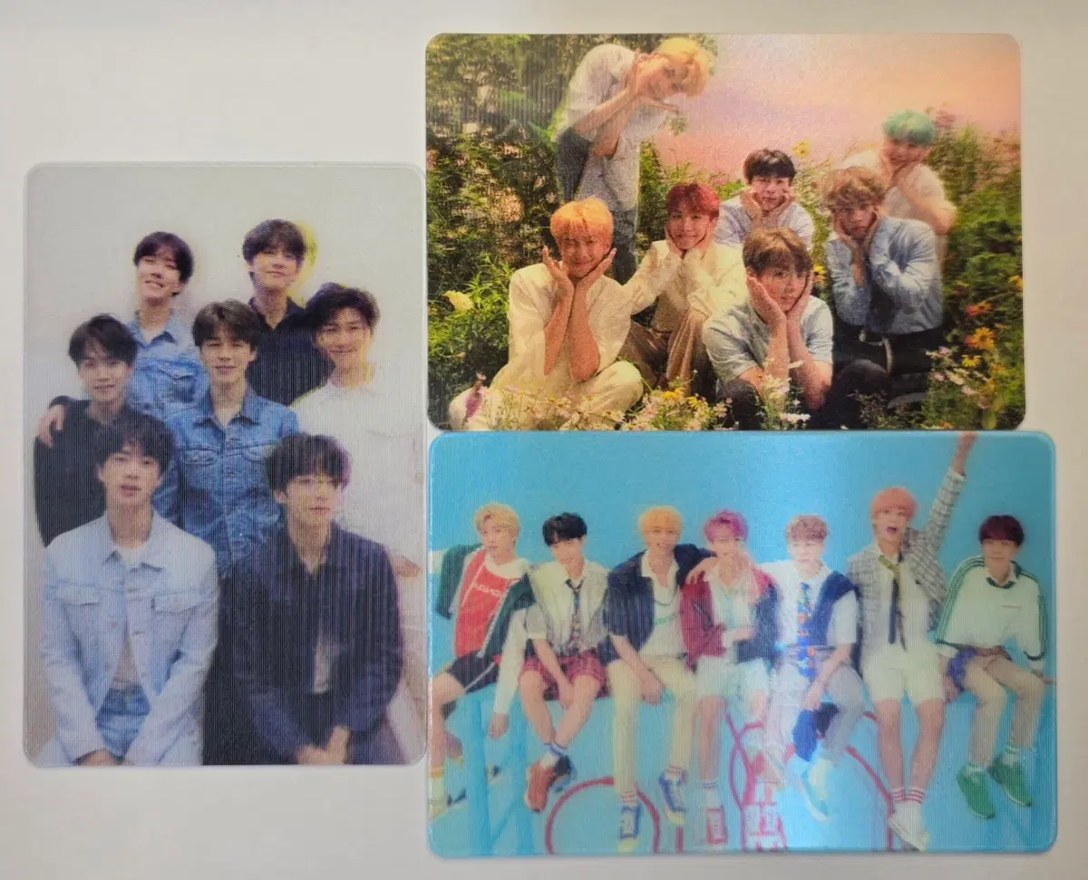 방탄 BTS 러브유얼셀프 앨범 스페셜 포카 3장 일괄