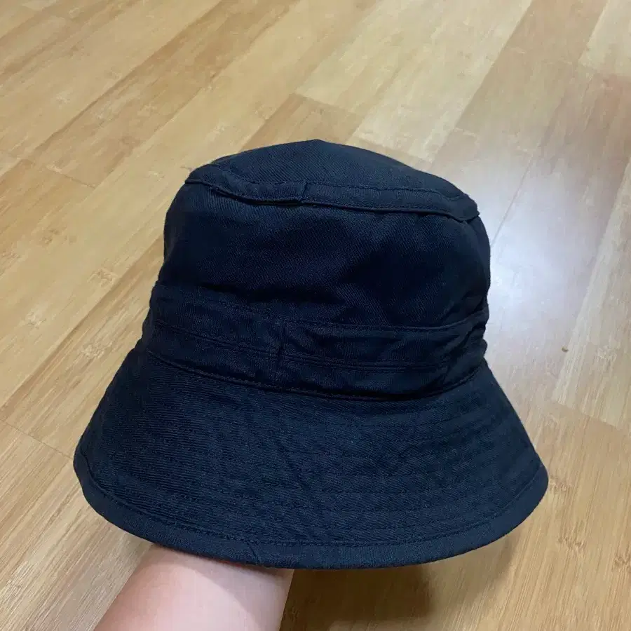 *[DKNY] 도나카란 뉴욕 코튼 버킷햇 블랙 57 JAPAN MADE