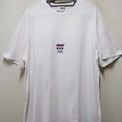MSGM 정품 이태리산 면티 택L