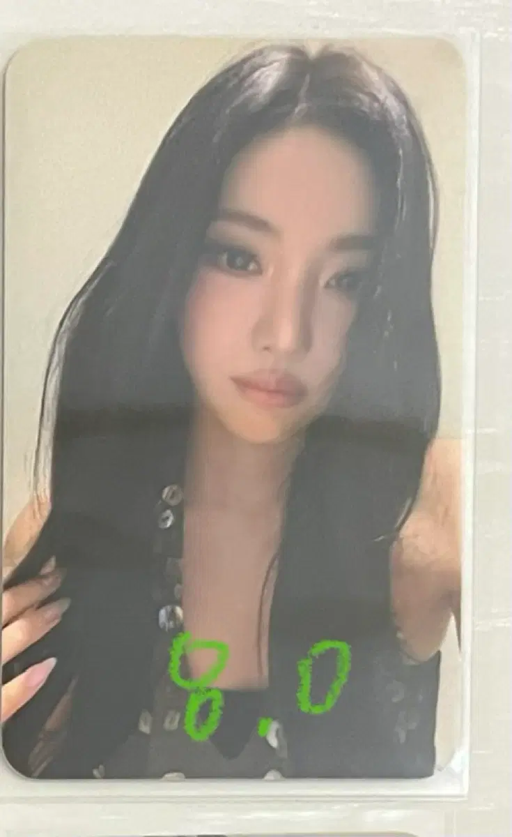에스파 닝닝 리치맨 뉴욕 팝업 한정 후드티 포카