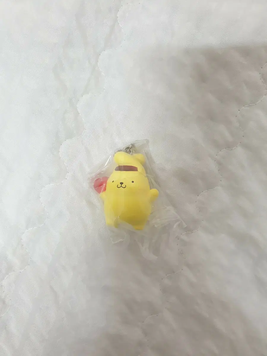 산리오 폼폼푸린 하트 키링 피규어