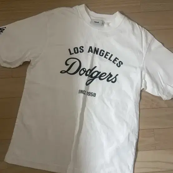 MLB LA 다저스 반팔 티셔츠 화이트
