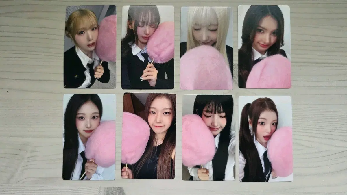 세이마이네임 미공포 포토카드 포카 세트 판매합니다.
