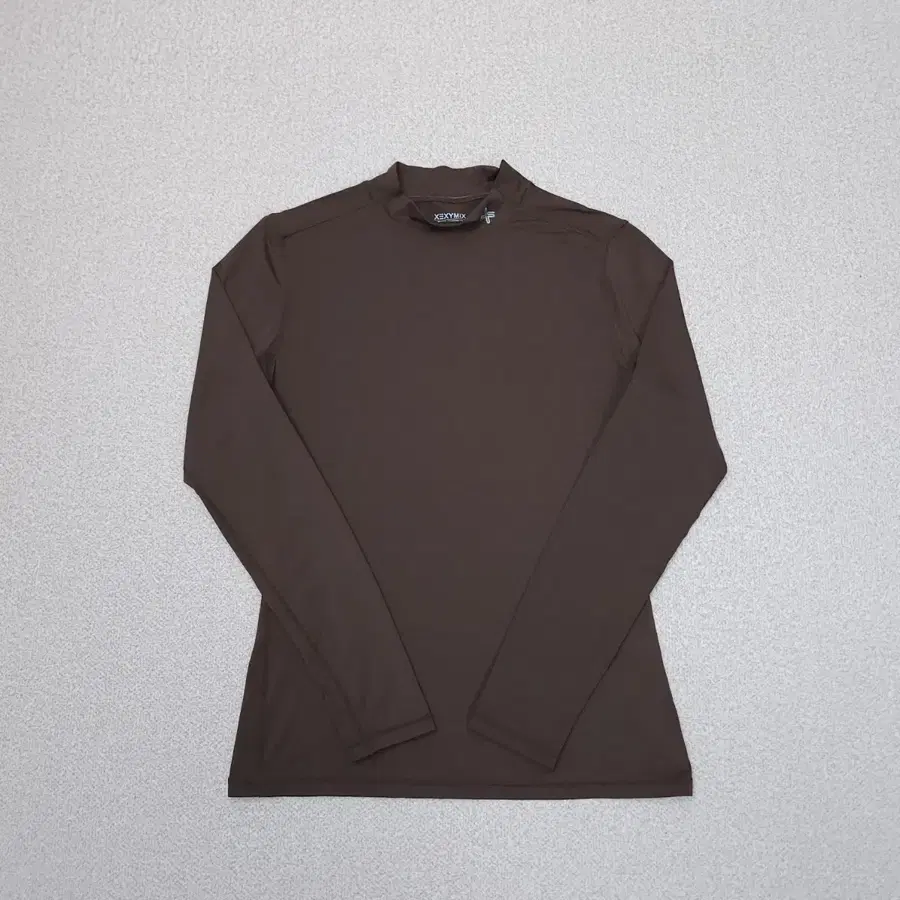 (XL)젝시믹스 여성 모크넥 긴팔 티셔츠 운동 H17W4857
