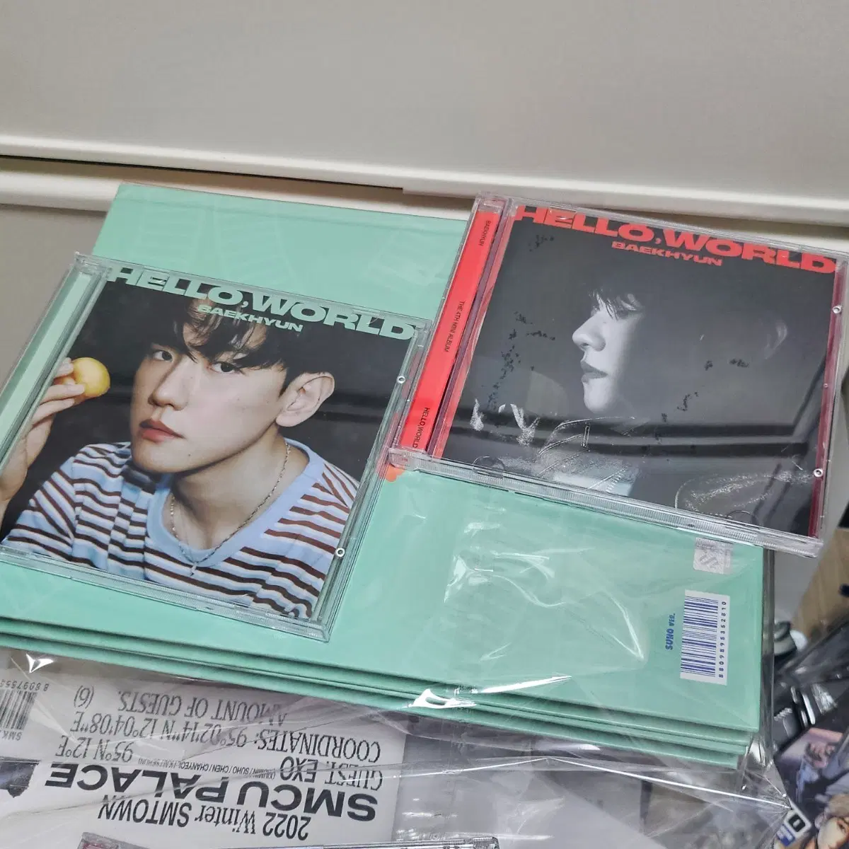 백현 [Hello, World] 미국반 Jewel Case Ver. 2종