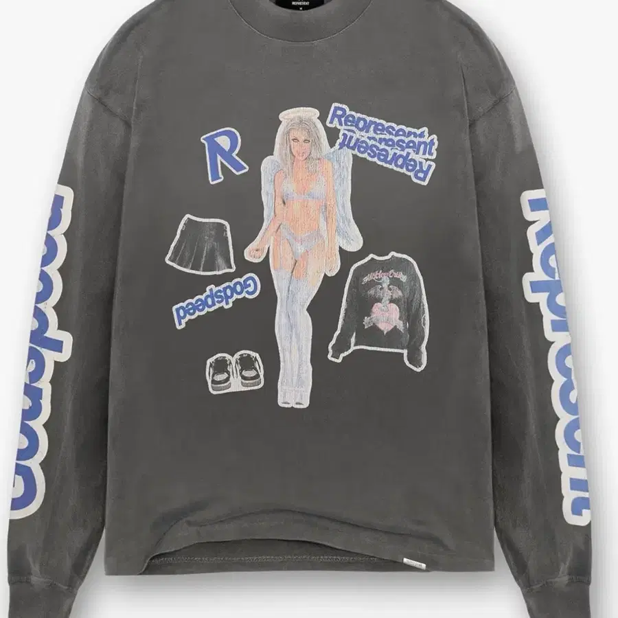 Represent 롱 슬리브 티셔츠
