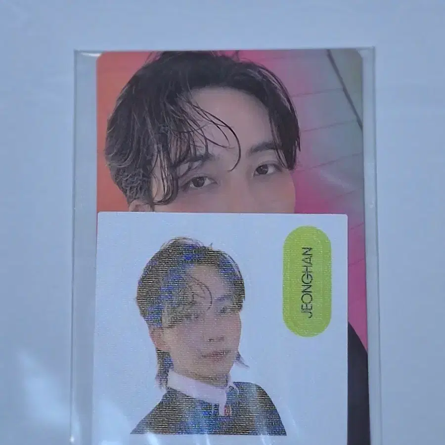 세븐틴 베스트 앨범 위버스 특전 포카 판매 정한