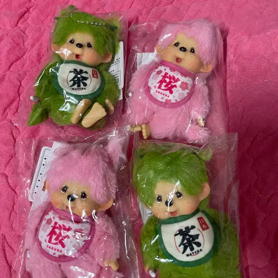 신상 한정판 말차 사쿠라 몬치치걸 키링