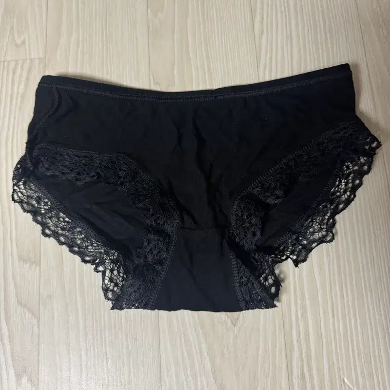 검은색 면 팬티 (중고)