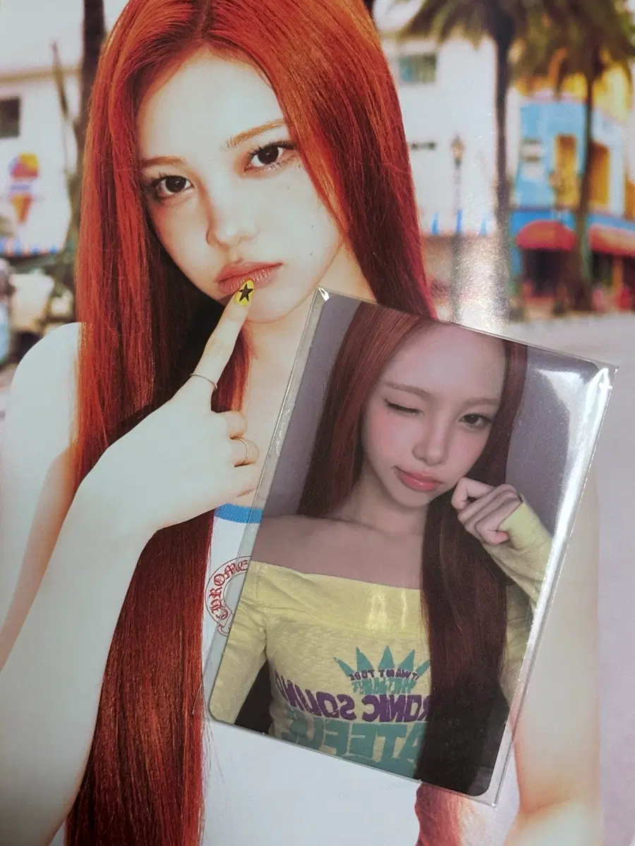 하츠투하츠 하투하 이안 레몬탱 쇼케이스 포카 미개봉