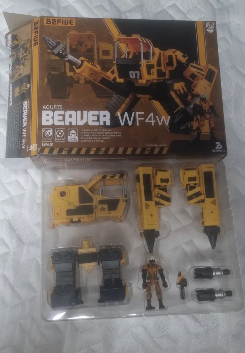 애시드 레인 BEAVER WF4w 피규어 개봉품